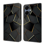 Custodia per telefono in ecopelle con effetto cristallo., For Samsung Galaxy A06 4G / 5G, For Samsung Galaxy A36 / A56 5G