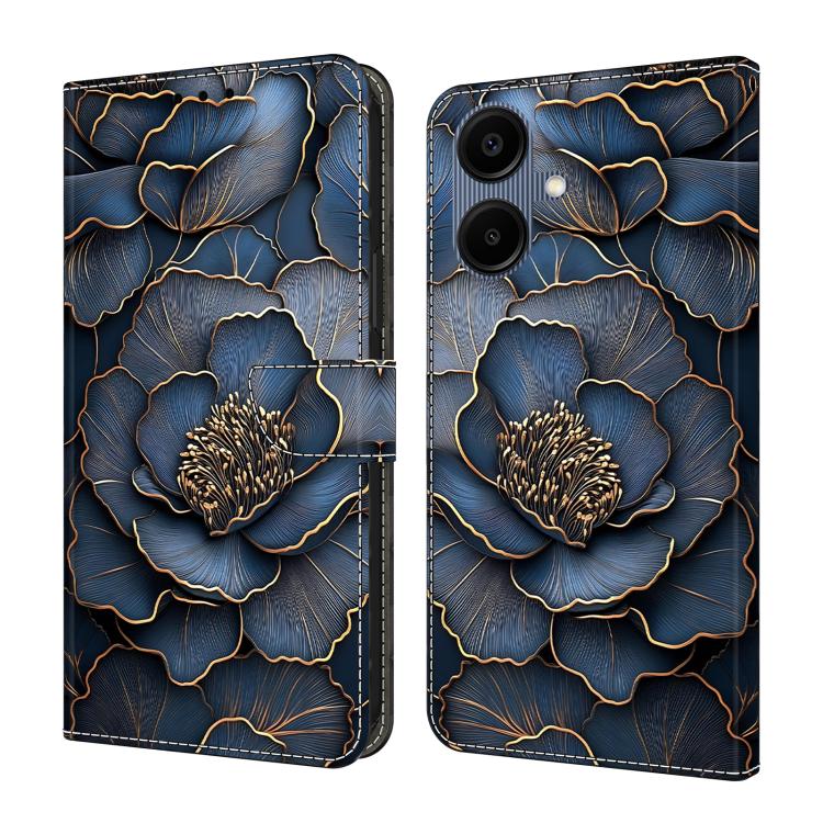 Custodia per telefono in ecopelle con effetto cristallo., For Samsung Galaxy A07 4G / 5G, For Samsung Galaxy A17 / A26 5G
