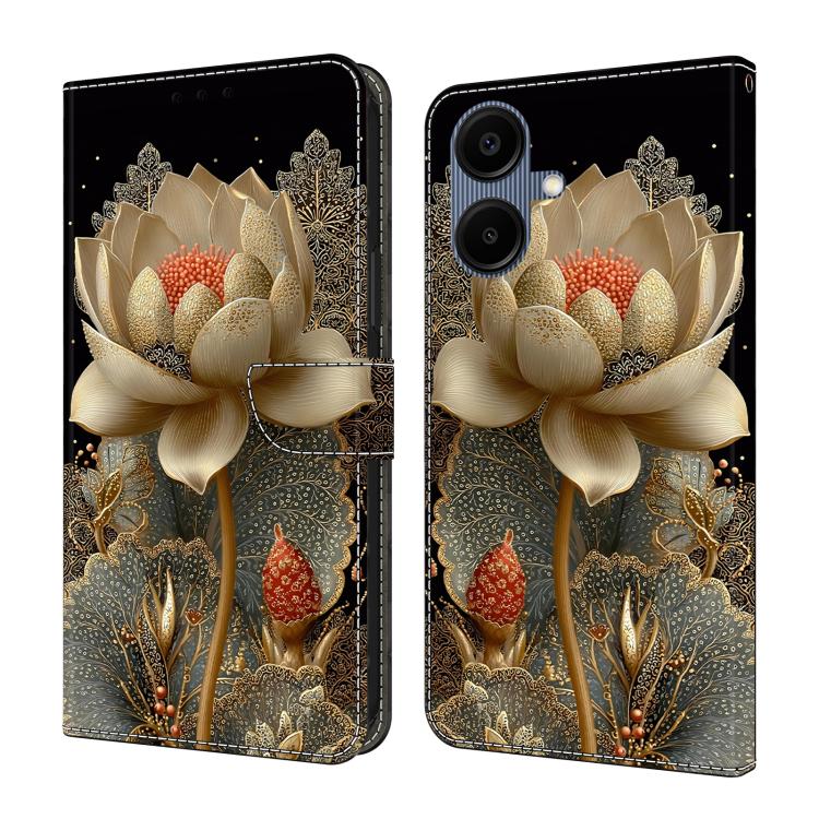 Custodia per telefono in ecopelle con effetto cristallo., For Samsung Galaxy A07 4G / 5G, For Samsung Galaxy A17 / A26 5G