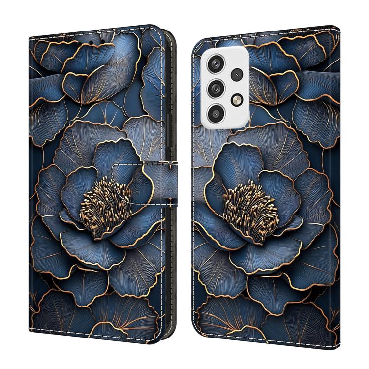 Custodia per telefono in ecopelle con effetto cristallo., For Samsung Galaxy A23 5G, For Samsung Galaxy A14 4G / 5G