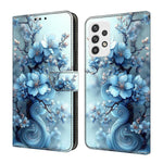 Custodia per telefono in ecopelle con effetto cristallo., For Samsung Galaxy A23 5G, For Samsung Galaxy A14 4G / 5G
