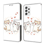 Custodia per telefono in ecopelle con effetto cristallo., For Samsung Galaxy A23 5G, For Samsung Galaxy A14 4G / 5G