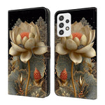 Custodia per telefono in ecopelle con effetto cristallo., For Samsung Galaxy A23 5G, For Samsung Galaxy A14 4G / 5G