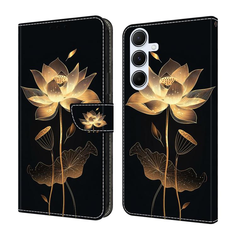 Custodia per telefono in ecopelle con effetto cristallo., For Samsung Galaxy A55 5G, For Samsung Galaxy A35 5G