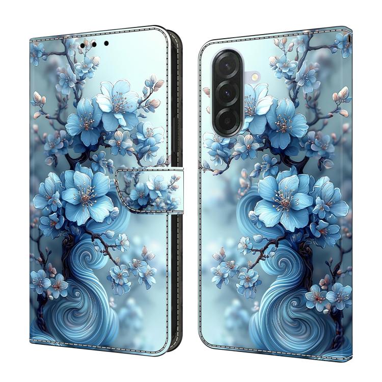 Custodia per telefono in ecopelle con effetto cristallo., For Samsung Galaxy A06 4G / 5G, For Samsung Galaxy A36 / A56 5G