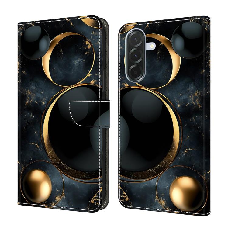 Custodia per telefono in ecopelle con effetto cristallo., For Samsung Galaxy A06 4G / 5G, For Samsung Galaxy A36 / A56 5G