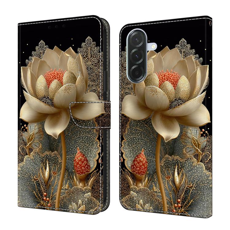 Custodia per telefono in ecopelle con effetto cristallo., For Samsung Galaxy A06 4G / 5G, For Samsung Galaxy A36 / A56 5G