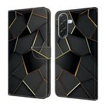 Custodia per telefono in ecopelle con effetto cristallo., For Samsung Galaxy A06 4G / 5G, For Samsung Galaxy A36 / A56 5G