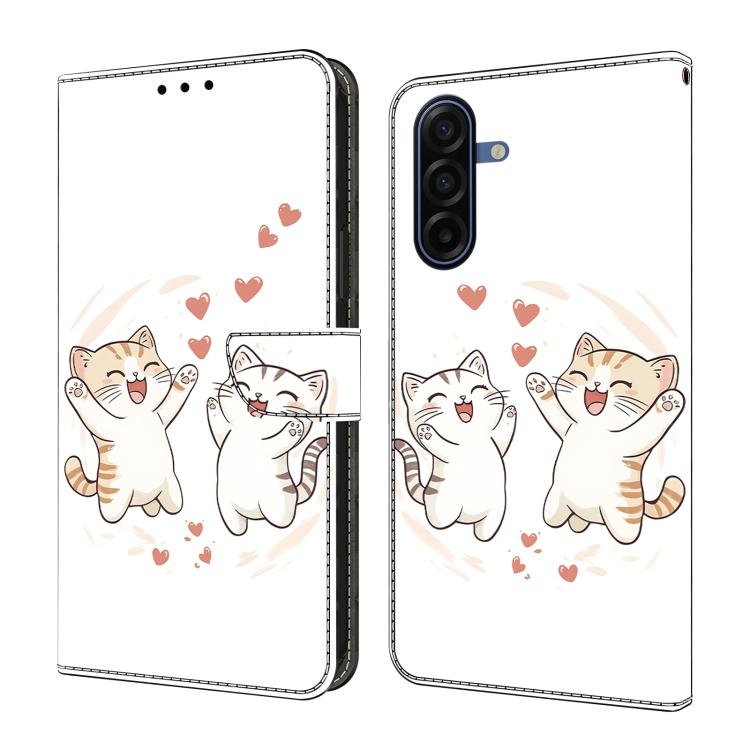 Custodia per telefono in ecopelle con effetto cristallo., For Samsung Galaxy A57, For Samsung Galaxy A37 5G