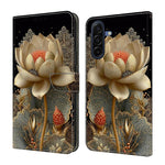 Custodia per telefono in ecopelle con effetto cristallo., For Samsung Galaxy A57, For Samsung Galaxy A37 5G
