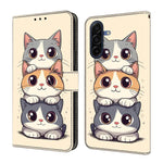 Custodia per telefono in ecopelle con effetto cristallo., For Samsung Galaxy A57, For Samsung Galaxy A37 5G