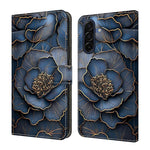 Custodia per telefono in ecopelle con effetto cristallo., For Samsung Galaxy A57, For Samsung Galaxy A37 5G