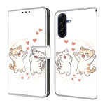 Custodia per telefono in ecopelle con effetto cristallo., For Samsung Galaxy A57, For Samsung Galaxy A37 5G