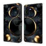 Custodia per telefono in ecopelle con effetto cristallo., For Samsung Galaxy A57, For Samsung Galaxy A37 5G