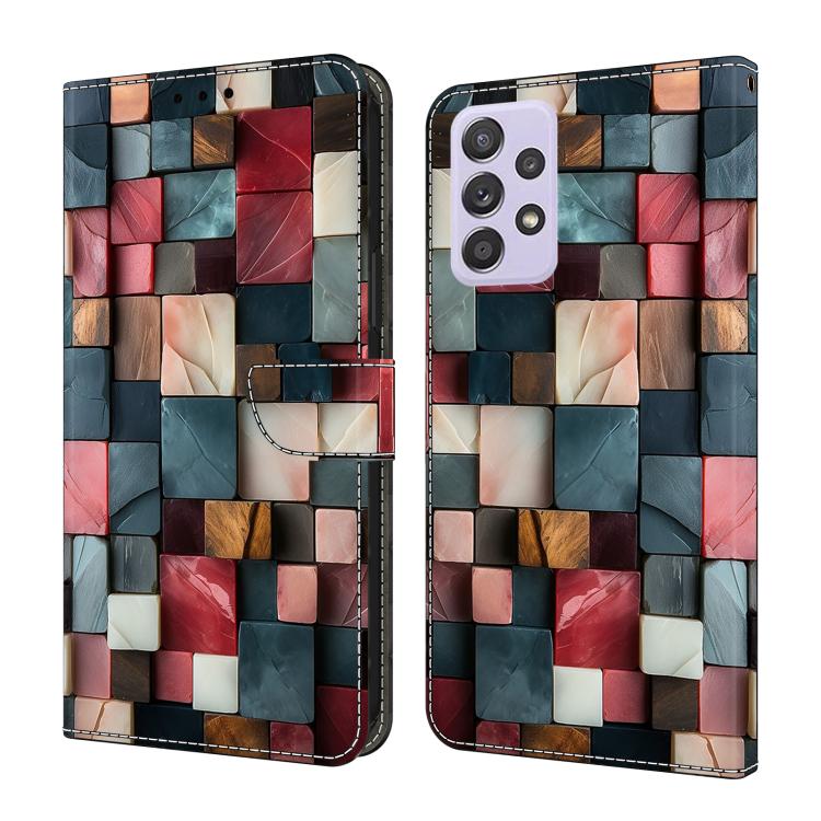 Custodia per telefono in ecopelle con effetto cristallo., For Samsung Galaxy A54 5G, For Samsung Galaxy A53 5G
