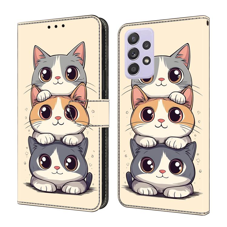Custodia per telefono in ecopelle con effetto cristallo., For Samsung Galaxy A54 5G, For Samsung Galaxy A53 5G