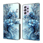 Custodia per telefono in ecopelle con effetto cristallo., For Samsung Galaxy A54 5G, For Samsung Galaxy A53 5G