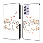 Custodia per telefono in ecopelle con effetto cristallo., For Samsung Galaxy A54 5G, For Samsung Galaxy A53 5G