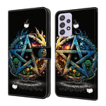 Custodia per telefono in ecopelle con effetto cristallo., For Samsung Galaxy A54 5G, For Samsung Galaxy A53 5G