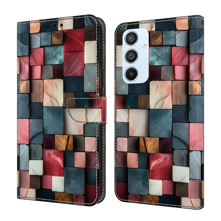 Custodia per telefono in ecopelle con effetto cristallo., For Samsung Galaxy A54 5G, For Samsung Galaxy A53 5G