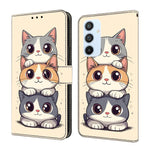 Custodia per telefono in ecopelle con effetto cristallo., For Samsung Galaxy A54 5G, For Samsung Galaxy A53 5G