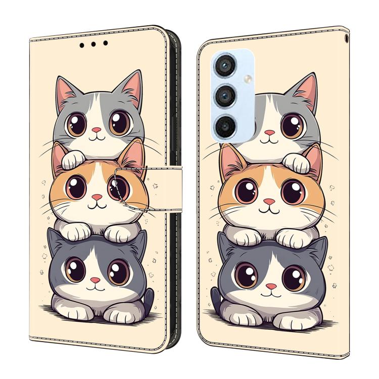Custodia per telefono in ecopelle con effetto cristallo., For Samsung Galaxy A54 5G, For Samsung Galaxy A53 5G
