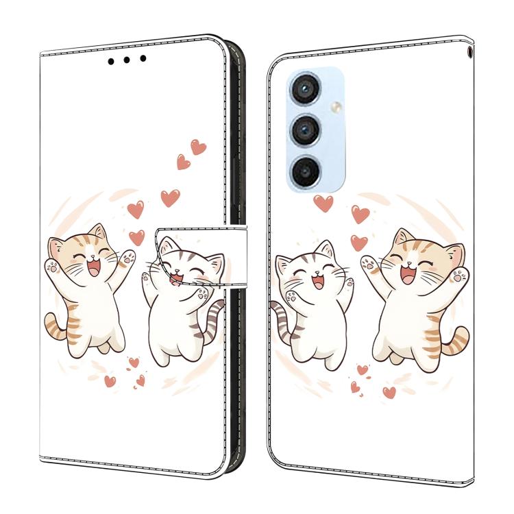 Custodia per telefono in ecopelle con effetto cristallo., For Samsung Galaxy A54 5G, For Samsung Galaxy A53 5G