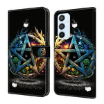 Custodia per telefono in ecopelle con effetto cristallo., For Samsung Galaxy A54 5G, For Samsung Galaxy A53 5G