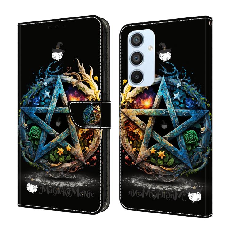 Custodia per telefono in ecopelle con effetto cristallo., For Samsung Galaxy A54 5G, For Samsung Galaxy A53 5G