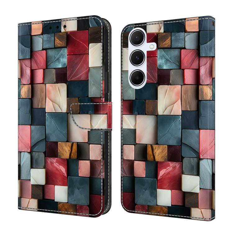 Custodia per telefono in ecopelle con effetto cristallo., For Samsung Galaxy A25 5G, For Samsung Galaxy A24 4G