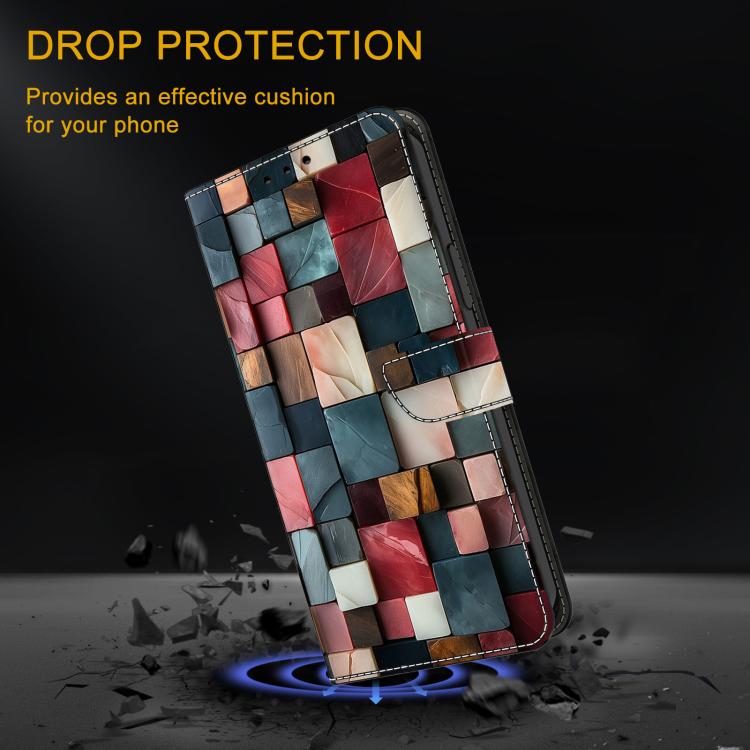 Custodia per telefono in ecopelle con effetto cristallo., For Samsung Galaxy A25 5G, For Samsung Galaxy A24 4G
