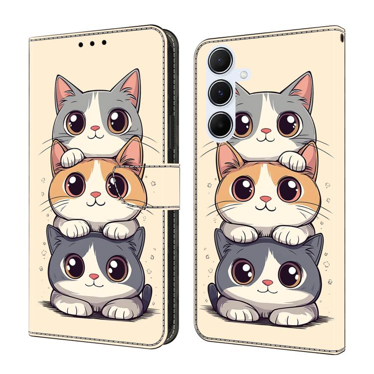 Custodia per telefono in ecopelle con effetto cristallo., For Samsung Galaxy A25 5G, For Samsung Galaxy A24 4G