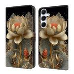 Custodia per telefono in ecopelle con effetto cristallo., For Samsung Galaxy A25 5G, For Samsung Galaxy A24 4G