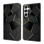 Custodia per telefono in ecopelle con effetto cristallo., For Samsung Galaxy A25 5G, For Samsung Galaxy A24 4G
