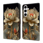 Custodia per telefono in ecopelle con effetto cristallo., For Samsung Galaxy S23 Ultra 5G, For Samsung Galaxy S23+ 5G