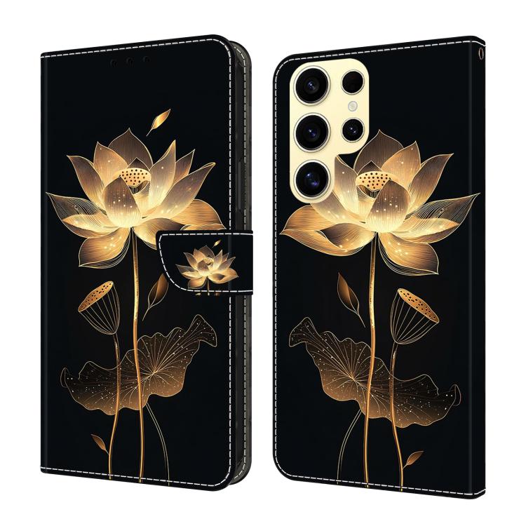 Custodia per telefono in ecopelle con effetto cristallo., For Samsung Galaxy S23 Ultra 5G, For Samsung Galaxy S23+ 5G