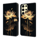 Custodia per telefono in ecopelle con effetto cristallo., For Samsung Galaxy S24 FE 5G, For Samsung Galaxy S24 Ultra 5G