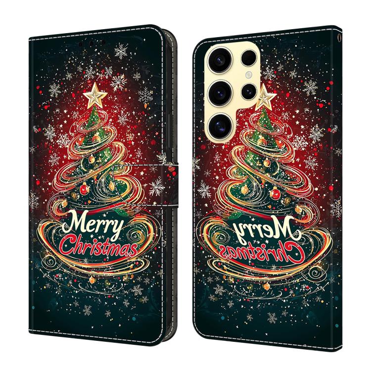 Custodia per telefono in ecopelle con effetto cristallo., For Samsung Galaxy S24 FE 5G, For Samsung Galaxy S24 Ultra 5G