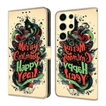 Custodia per telefono in ecopelle con effetto cristallo., For Samsung Galaxy S26+ 5G, For Samsung Galaxy S26 Ultra 5G