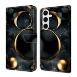 Custodia per telefono in ecopelle con effetto cristallo., For Samsung Galaxy S26 5G, For Samsung Galaxy S25 FE 5G
