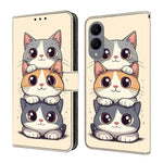 Custodia per telefono in ecopelle con effetto cristallo., For Samsung Galaxy S25 Edge 5G, For Samsung Galaxy S24 / S25 5G
