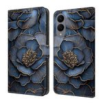 Custodia per telefono in ecopelle con effetto cristallo., For Samsung Galaxy S25 Edge 5G, For Samsung Galaxy S24 / S25 5G