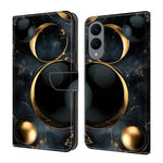 Custodia per telefono in ecopelle con effetto cristallo., For Samsung Galaxy S25 Edge 5G, For Samsung Galaxy S24 / S25 5G