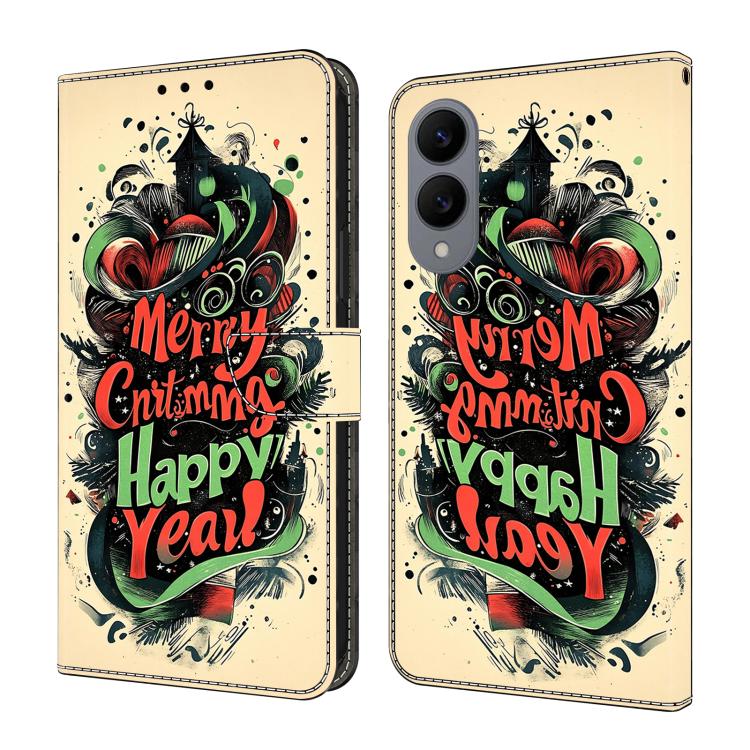 Custodia per telefono in ecopelle con effetto cristallo., For Samsung Galaxy S25 Edge 5G, For Samsung Galaxy S24 / S25 5G