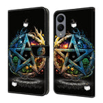 Custodia per telefono in ecopelle con effetto cristallo., For Samsung Galaxy S25 Edge 5G, For Samsung Galaxy S24 / S25 5G