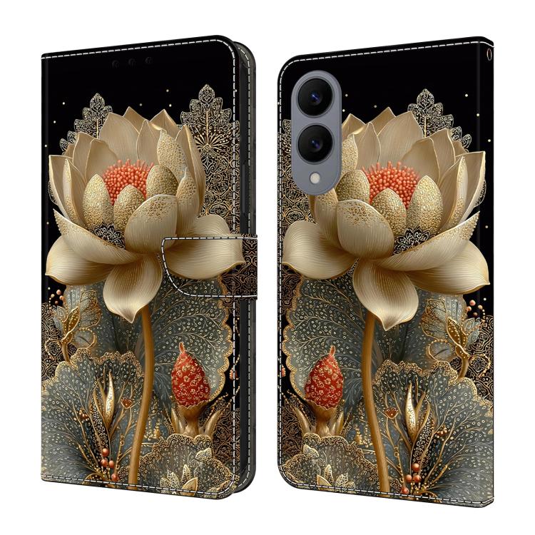 Custodia per telefono in ecopelle con effetto cristallo., For Samsung Galaxy S25 Edge 5G, For Samsung Galaxy S24 / S25 5G