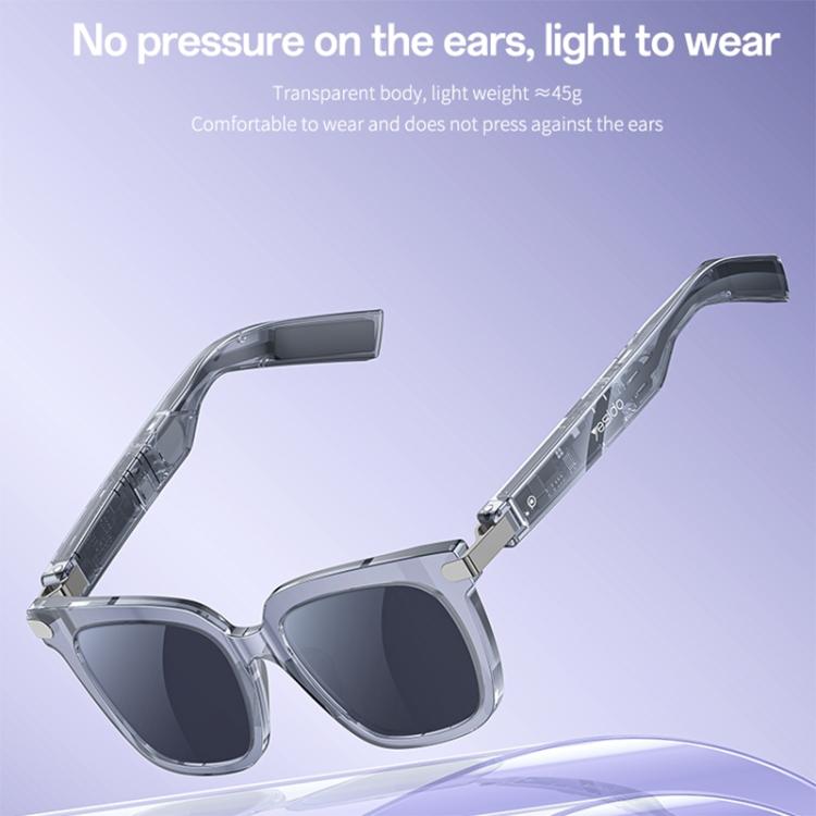 Occhiali intelligenti Yesido IO41 con Bluetooth, impermeabili IP54, chiamate HD e comfort audio a orecchio aperto., IO41
