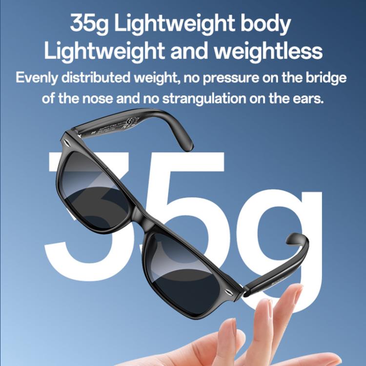 Occhiali audio intelligenti Yesido IO38, compatibili con Bluetooth 5.0, con suono Hi-Fi, chiamate in vivavoce, ricarica magnetica e batteria a lunga durata., IO38