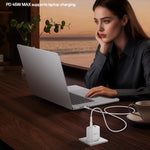 Set di caricabatterie rapido Yesido PD45W con doppia interfaccia USB e Type-C, EU Plug, UK Plug, US Plug