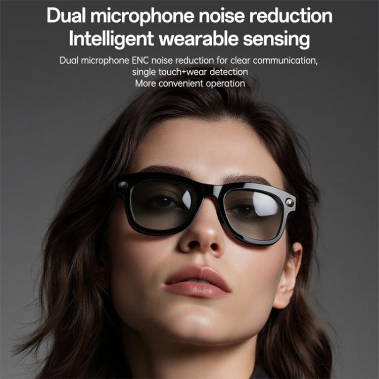 Occhiali intelligenti Yesido IO42 IP67 impermeabili con intelligenza artificiale, fotocamera HD, supporto multilingue, cancellazione del rumore con doppio microfono, design ergonomico., IO42